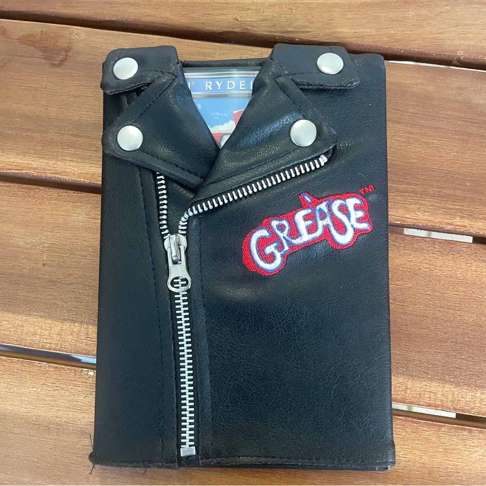 Grease Rocking Rydell DVD with leather T-Birds jacket cover